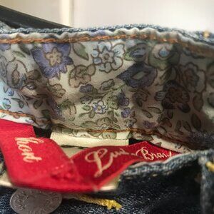 LUCKY BRAND  NWOT SZ 10/30 WOMEN PATCHED RAW HEM